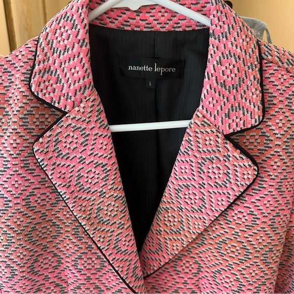 Nanette Lepore tweed blazer - Picture 2 of 5